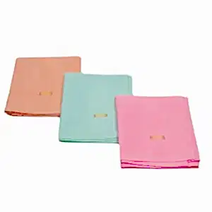 Autofresh mikrofiber cam ve mutfak bezi, 3'lü set, 40x60 cm, su emici ve çizik bırakmayan temizlik bezi.