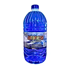 Autofresh antifrizli oto cam suyu, 3 litre, -18°C'ye kadar koruma sağlayan kışlık cam temizleyici.
