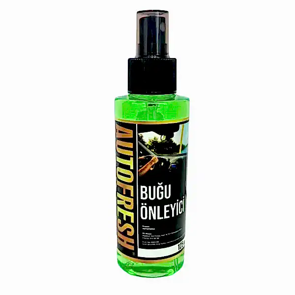 Autofresh araç buğu önleyici sprey, 125 ml, cam buğu giderici sprey.