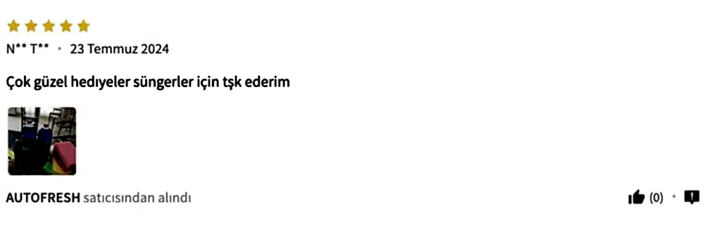 Müşteri Yorumları