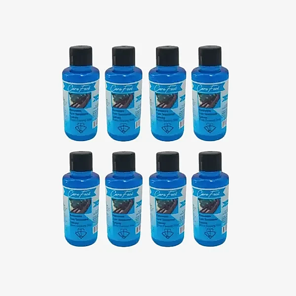 Konsantre araç cam temizleme sabunu, 50 ml x 8 adet, profesyonel temizlik.