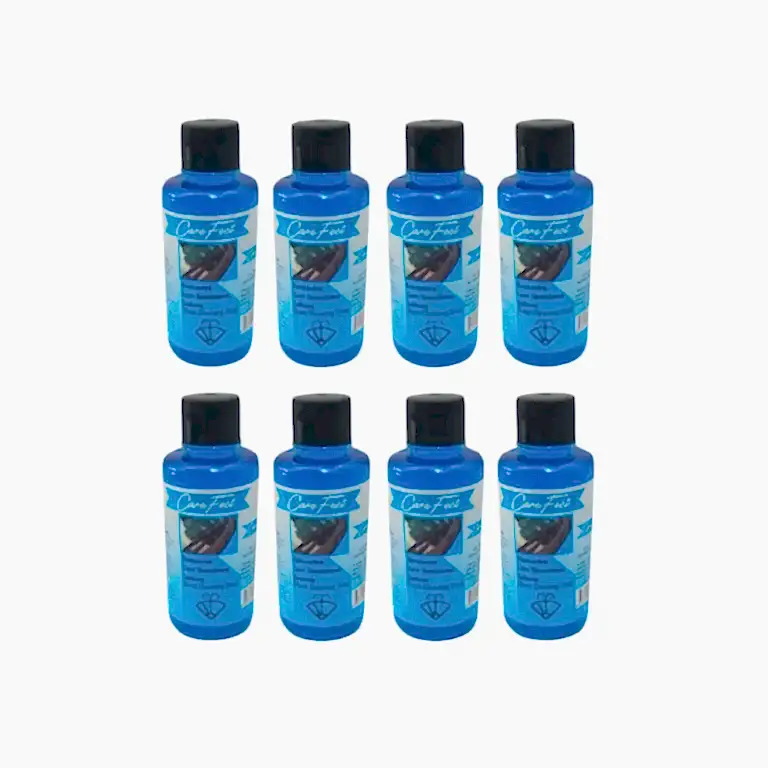 Konsantre araç cam temizleme sabunu, 50 ml x 8 adet, profesyonel temizlik.
