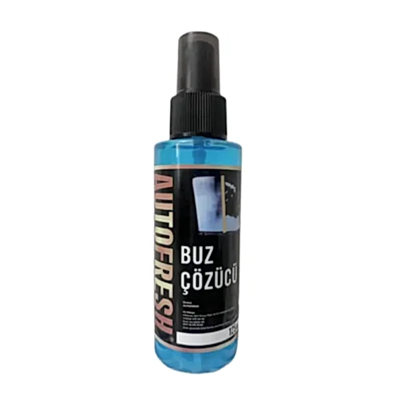 Autofresh oto buz çözücü sprey, 125 ml, araç camı ve aynası için hızlı ve pratik buzlanma giderici.
