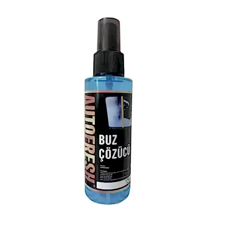 Autofresh oto buz çözücü sprey, 125 ml, araç camı ve aynası için hızlı ve pratik buzlanma giderici.