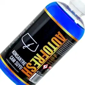 oto-cam-suyu-konsantre-sungerli-410ml-autofresh 410 ml oto cam suyu, konsantre formülü ve sünger hediyesiyle araç cam temizliği için ideal.