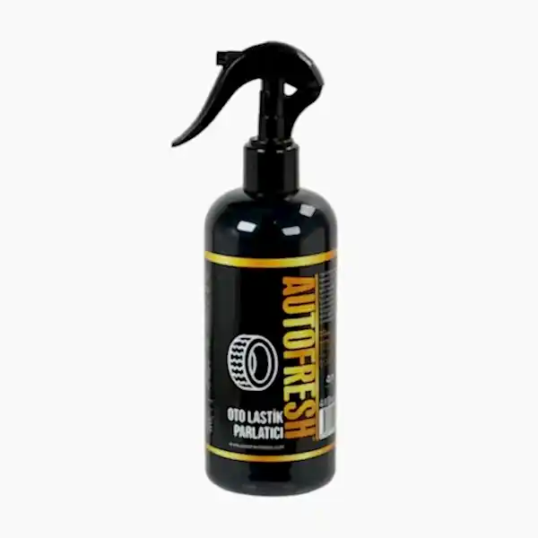 Oto plastik parlatıcı, araç içi plastik yüzeylerde parlaklık sağlayan 410 ml sprey.