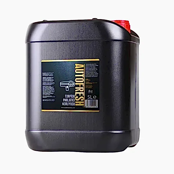 Autofresh torpido parlatıcı, 5 litre, mikrofiber bez hediyeli, araç içi torpido ve konsol bakım ürünü.