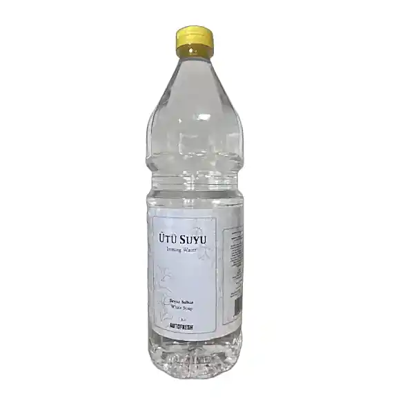 Autofresh ütü suyu, 1 litre, beyaz sabun kokulu, buhar kazanlı ütülere uygun kireç yapmayan formül.
